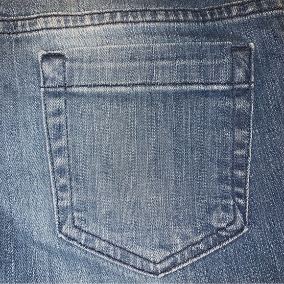 Women’s 00 MICHAEL KORS Mid Rise Flare Leg Vintage Blue Wash Jeans MH69CKY4V6 - Picture 12 of 16